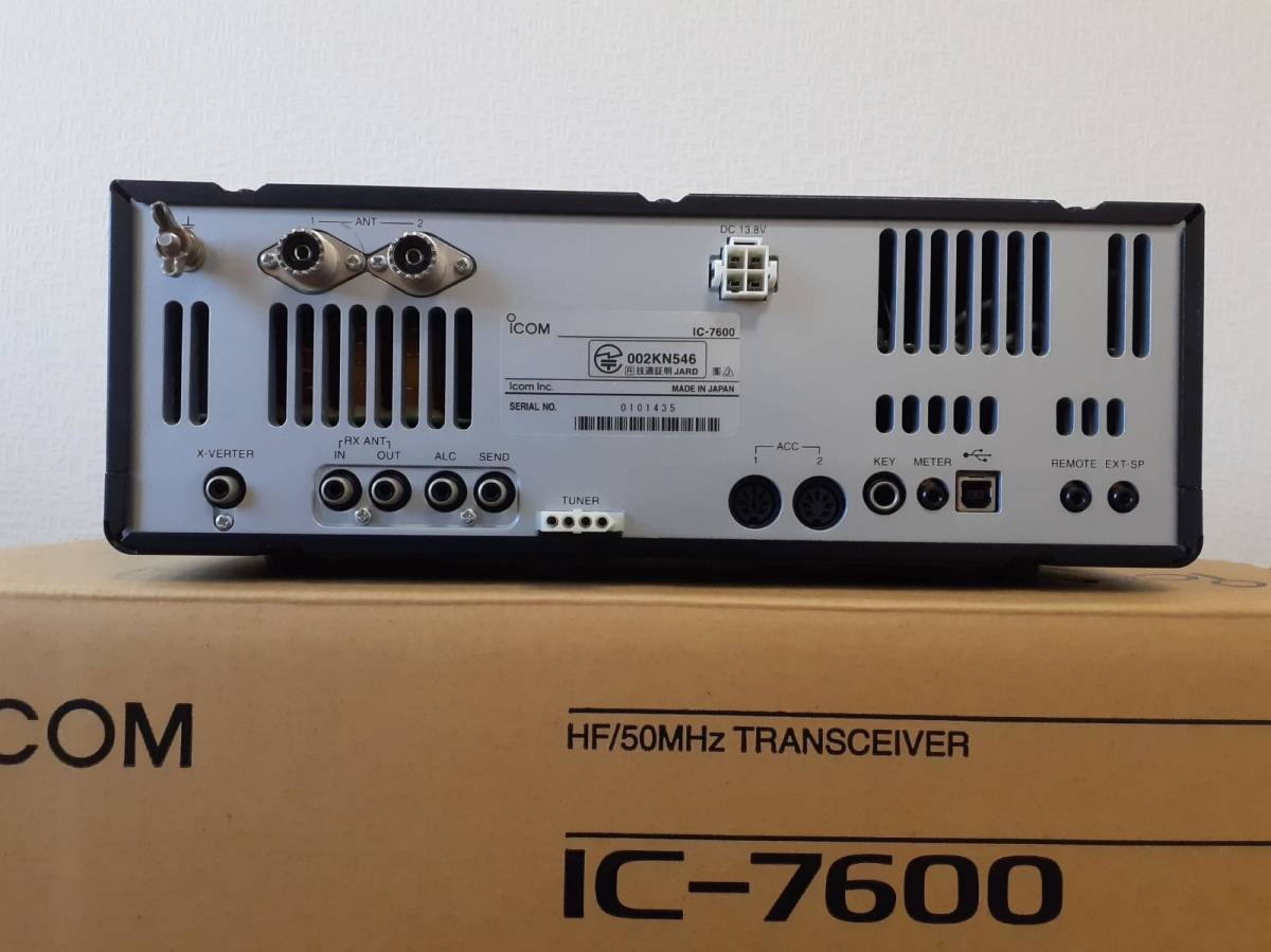 HFトランシーバー　ＩＣＯＭ ＩＣ－７６００/１００Ｗ機_画像4