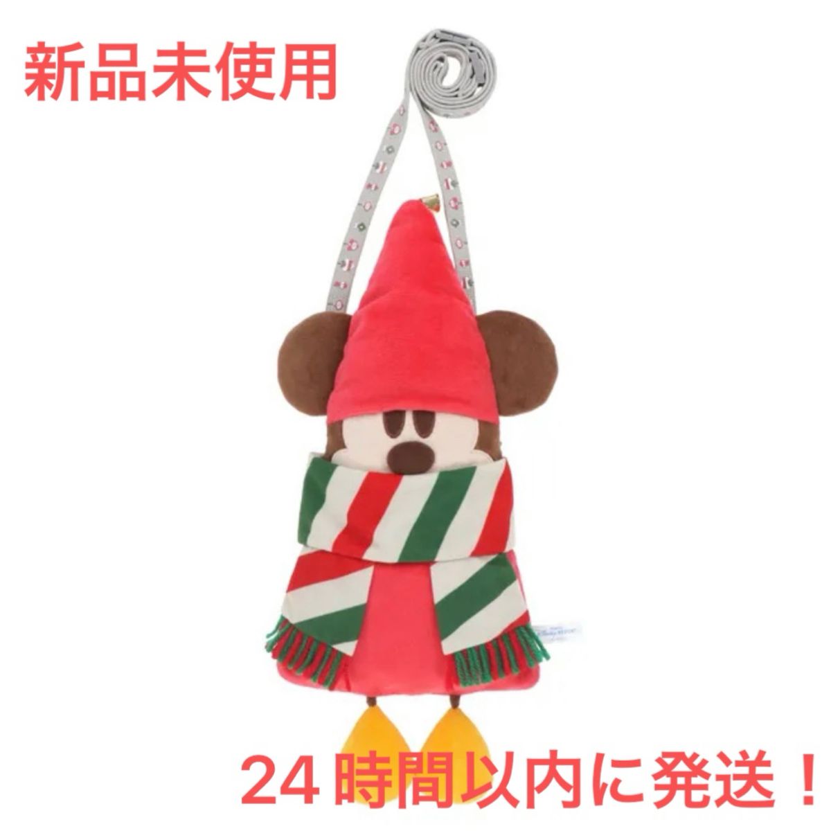 タグ付き未使用】ディズニー クリスマス リルリンリン ミッキー タグ付き未使用】ディズニー クリスマス リルリンリン ミッキー