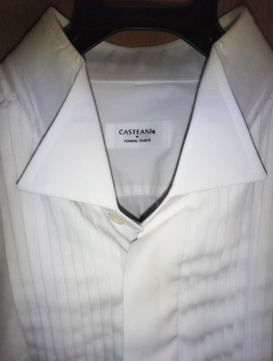 【美品】CASTEANI(キャスティーニ)　ウィングカラーシャツ　CNL700