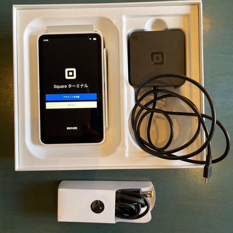 完動品中古【正規販売品】 Square ターミナル ホワイト A-SKU 完動品中古【正規販売品】 Square ターミナル ホワイト A-SKU