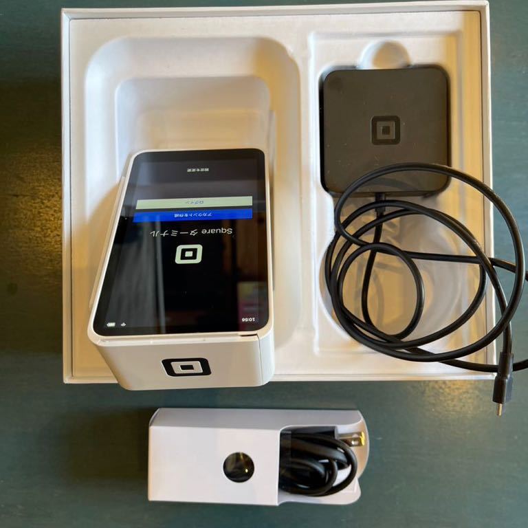 完動品中古【正規販売品】 Square ターミナル ホワイト A-SKU 完動品中古【正規販売品】 Square ターミナル ホワイト A-SKU