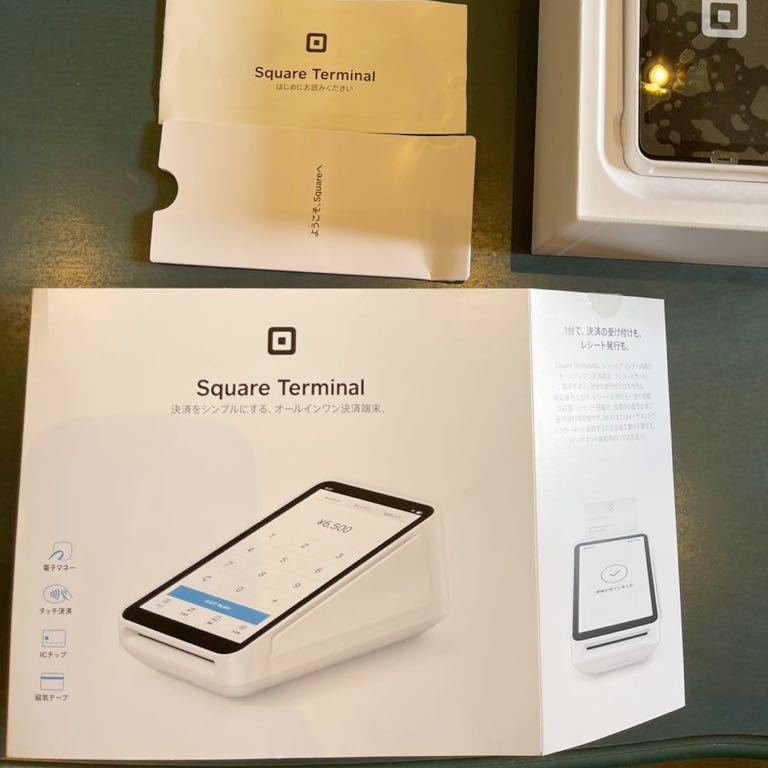 完動品中古【正規販売品】 Square ターミナル ホワイト A-SKU 完動品中古【正規販売品】 Square ターミナル ホワイト A-SKU