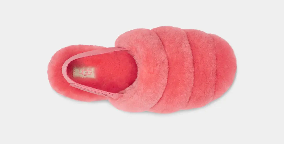 UGG Super Fluff Slipper Pink Blossom / アグ スーパーフラッフスリッパ ピンク US 6 / JPN 23cm 新品 サンダル_画像5