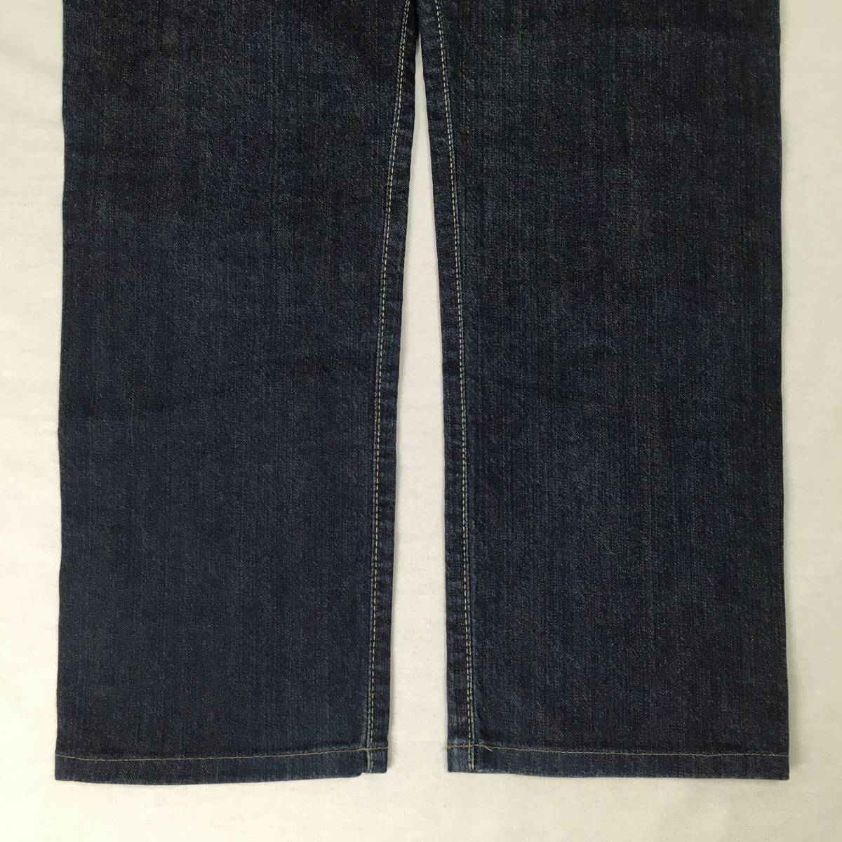 EDWIN Edwin EG5032 BLUE TRIP EDGELINE обтягивающий тонкий W33 стрейч Denim брюки джинсы б/у обработка 