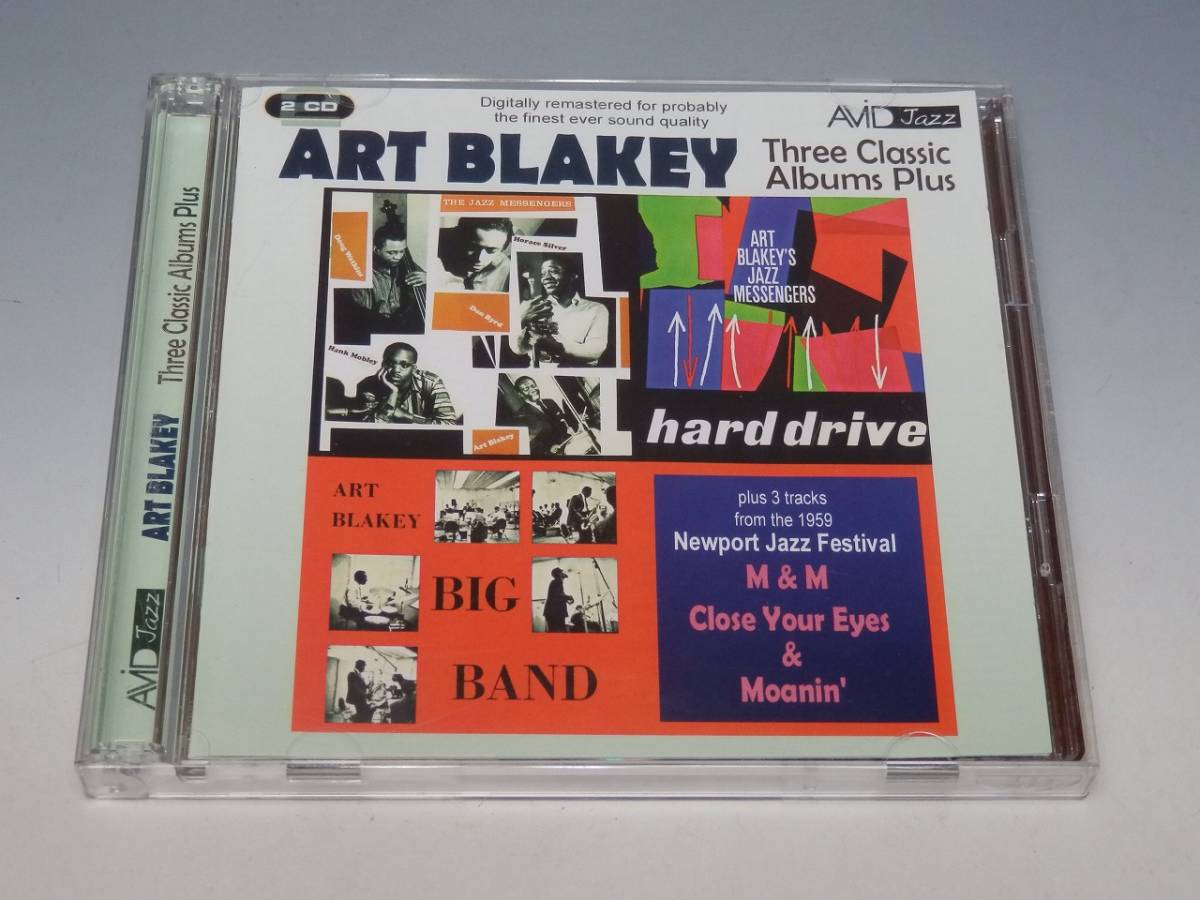 ART BLAKEY アート・ブレイキー Three Classic Albums Plus 輸入盤 2枚組CD_画像1