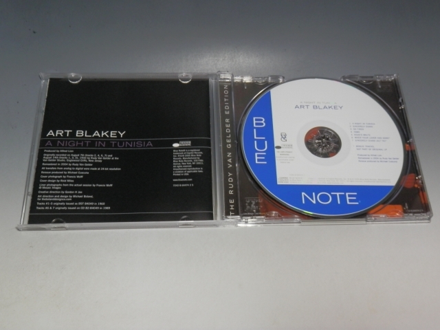 □ ART BLAKEY アート・ブレイキー A NIGHT IN TUNISIA 輸入盤CD THE RUDY VAN GELDER EDITION_画像4