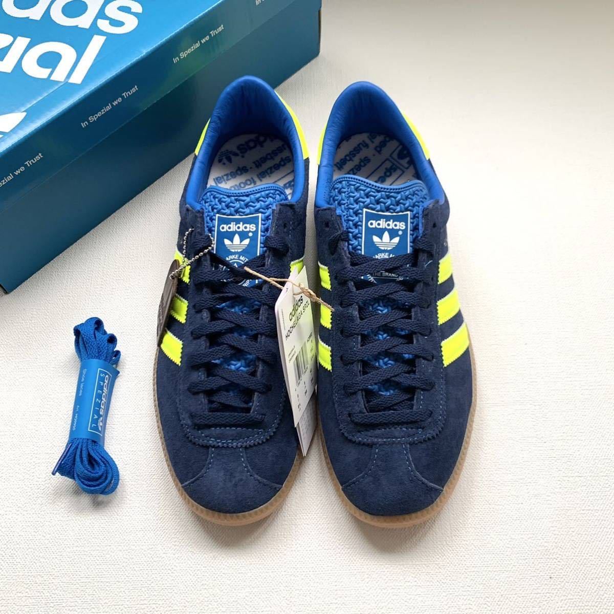 新品レア アディダス オリジナルス オシュラガ スペツィアルADIDAS SPZL HOCHELAGA ネイビー 29.5㎝ ガムソール シティーシリーズ 送料無料_画像3