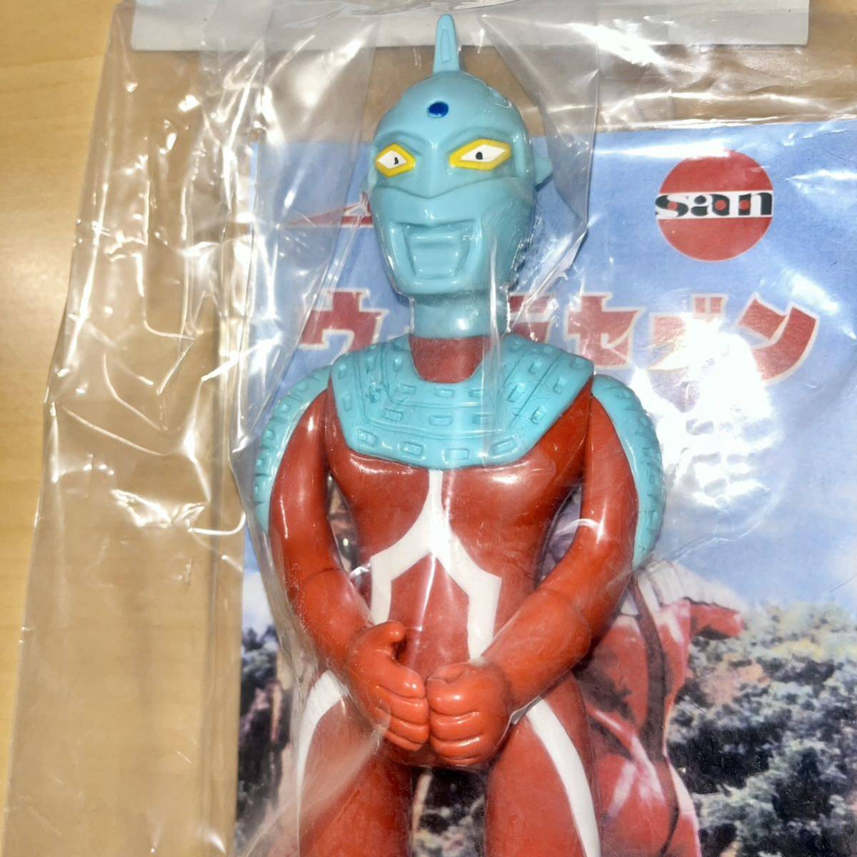 マルサン ウルトラセブン 450 水色 ソフビ sofvi marusan マルサン ウルトラセブン 450 水色 ソフビ sofvi marusan