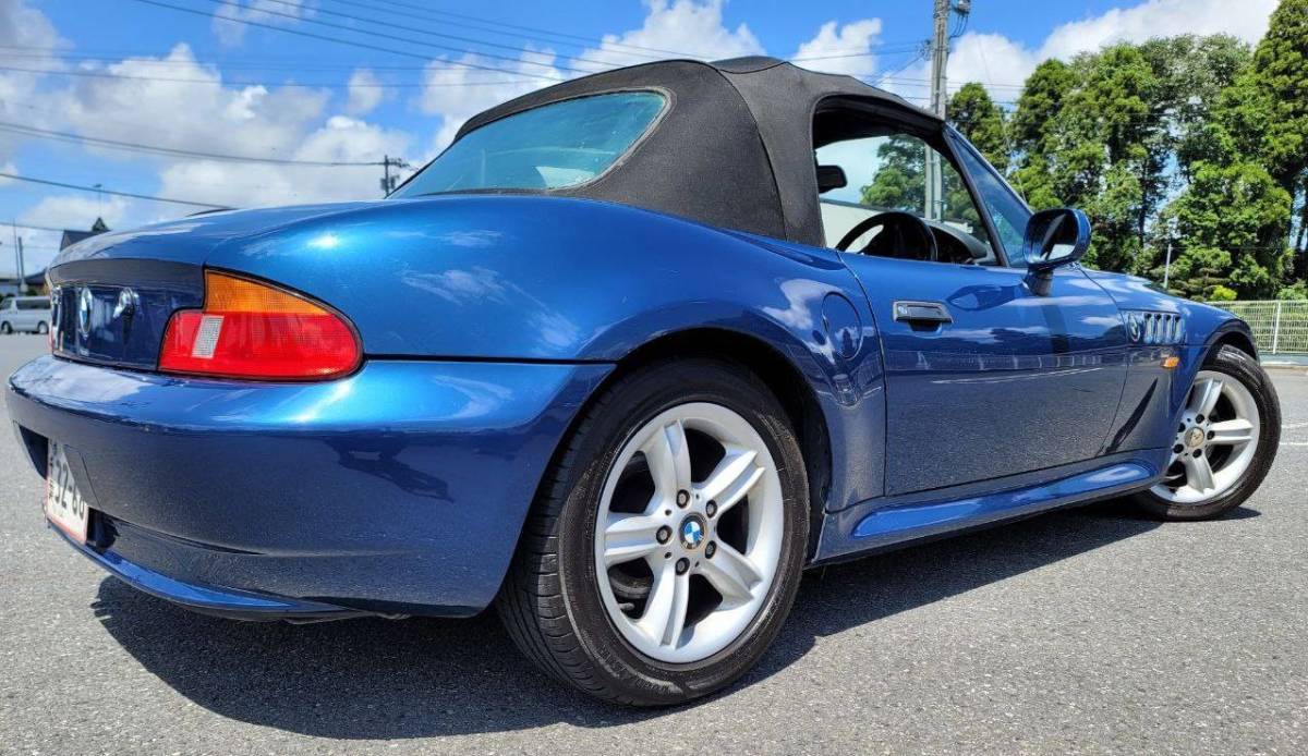 ☆極上美車!低走行5万キロ!BMW・Z3・ロードスター!快適なオープンカー!コンバーチブル!検満タン!陸送無料!格安売切!即決有り⇒早い者勝ち!の画像8