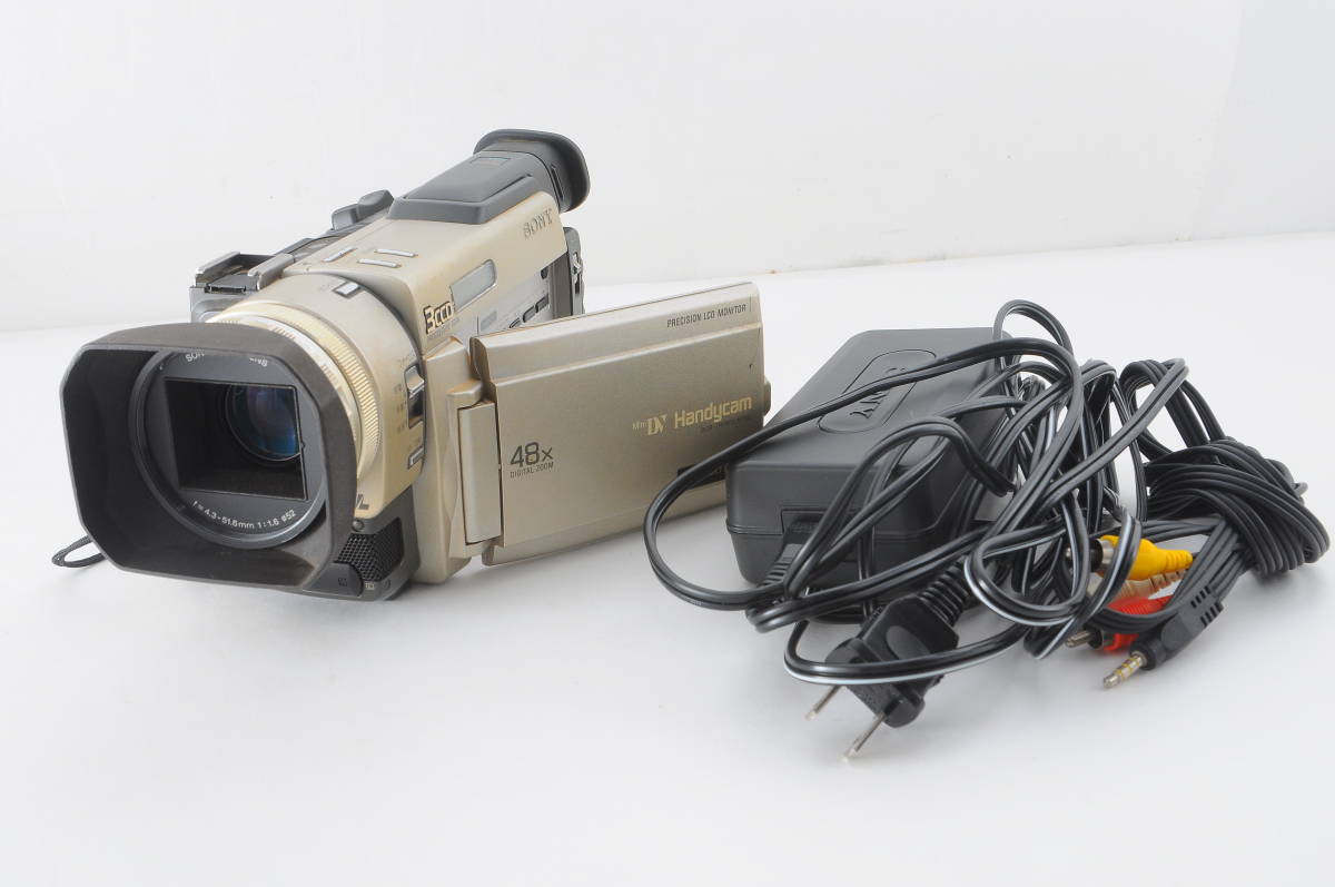 [キ MQM04]動作品 SONY DCR-TRV950 3CCDモデル デジタルビデオカメラ ソニー Handycam ハンディカム miniDV ミニDV_画像1
