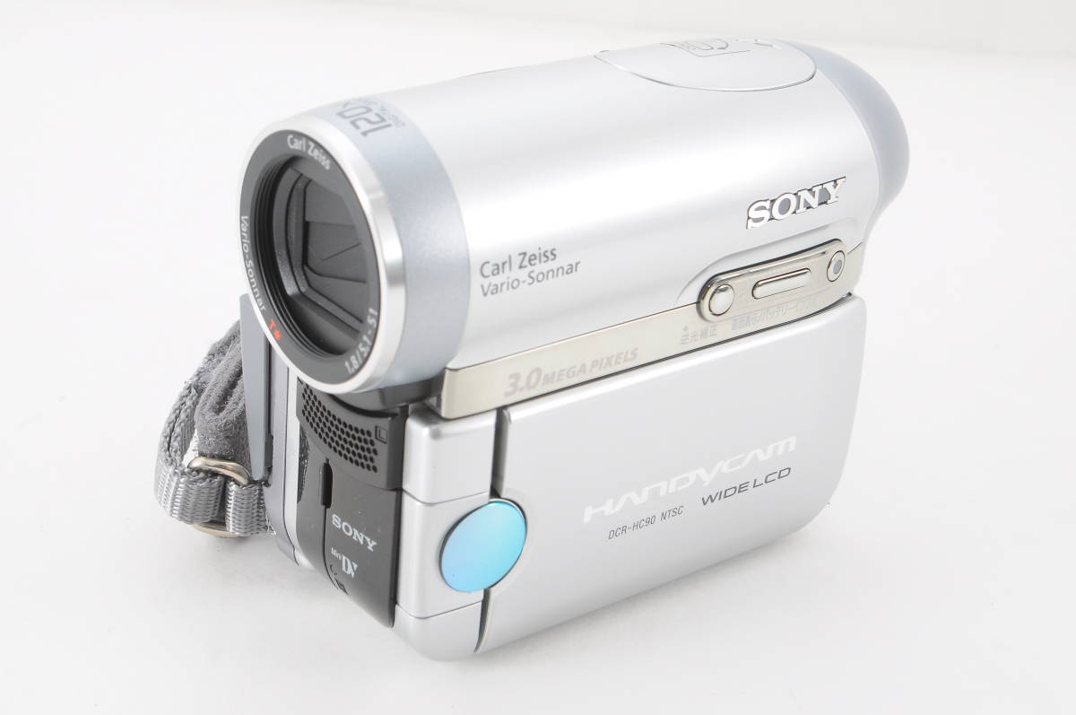 [キ MPM60]動作品 SONY ソニー ハンディカム DCR-HC90 デジタルビデオカメラ Handycam miniDV ミニDV_画像2