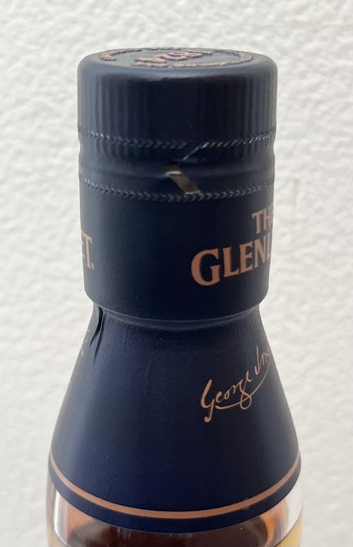 【JBI 3511】 1円〜 古酒 THE GLENLIVET ザ・グレンリベット 18年 バッチリザーブ 700ml 40% ウイスキー 箱付き 未開栓 現状品_画像7