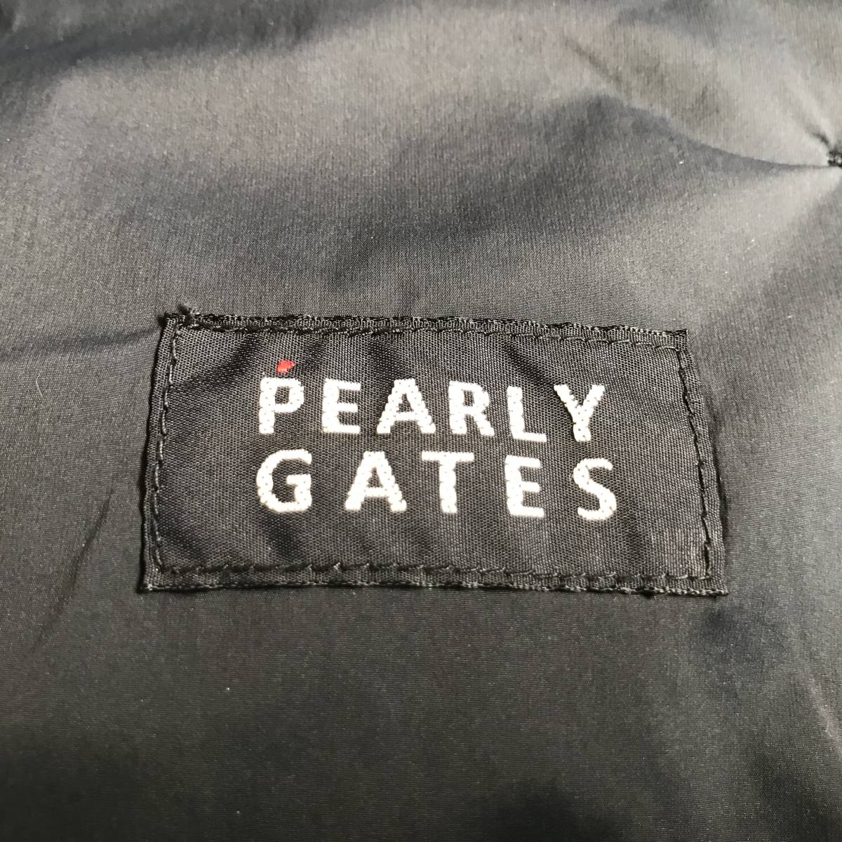 PEARLY GATES パーリーゲイツ レディース 中綿ナイロンストレッチパンツ ワッペン＆刺繍入り 美品(ほぼ未着用) size 00_画像8