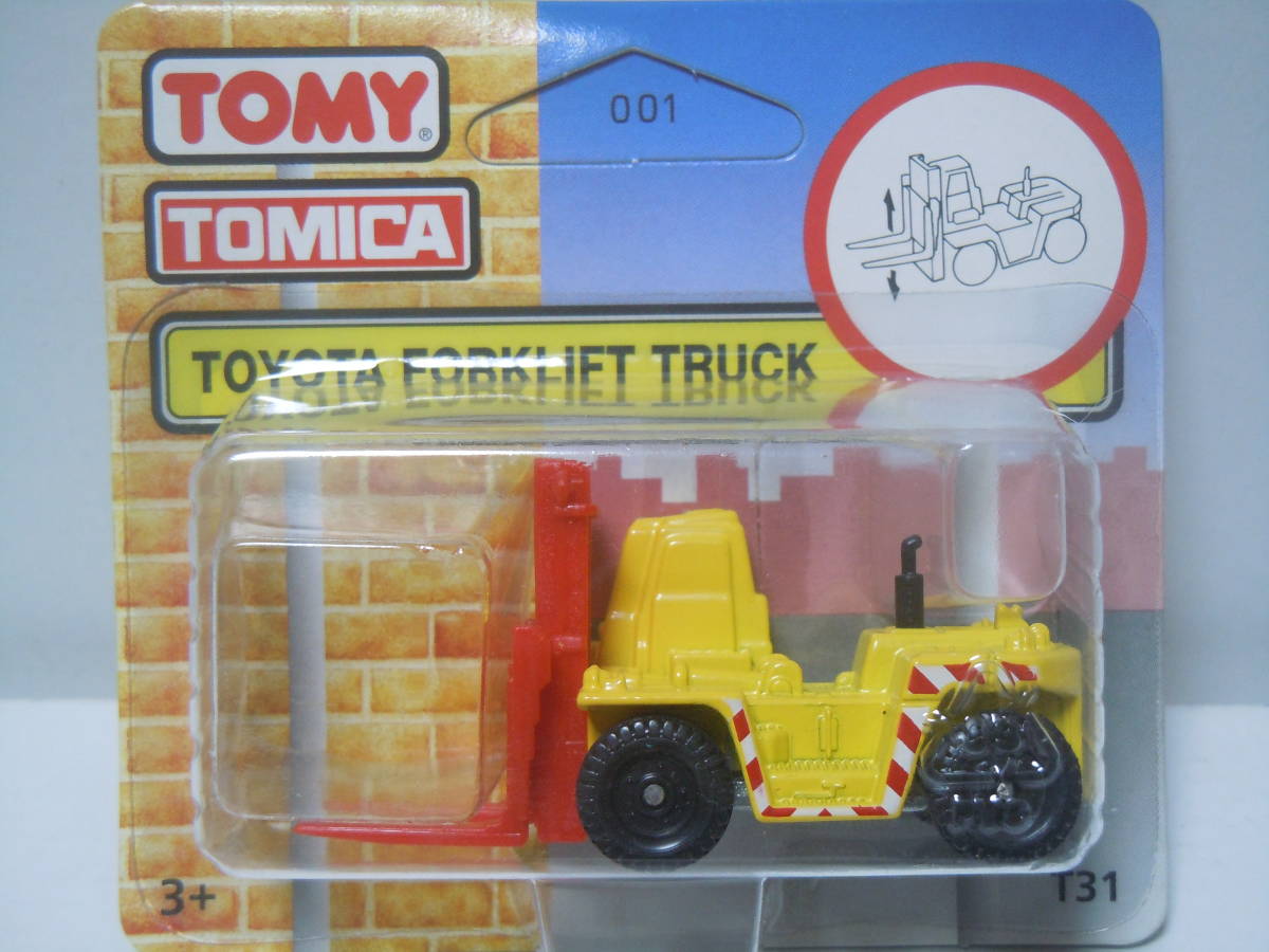 ☆TOMY UK Ltd.TOMICA トミカ ヨーロッパ輸出仕様 TOYOTA FORKLIFT TRUCK:トヨタフォークリフトトラック(希少・ブリスターパック未開封品!)_画像1