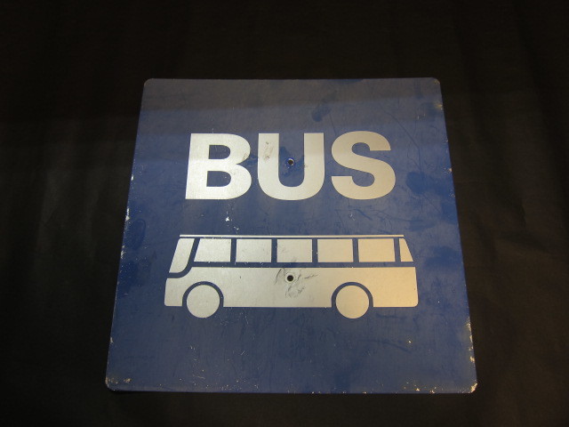  Tokyu bus parts .. place BUS signboard #2