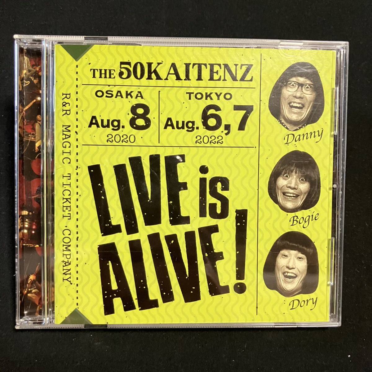 ZC1 CD ザ50回転ズ live is alive_画像1