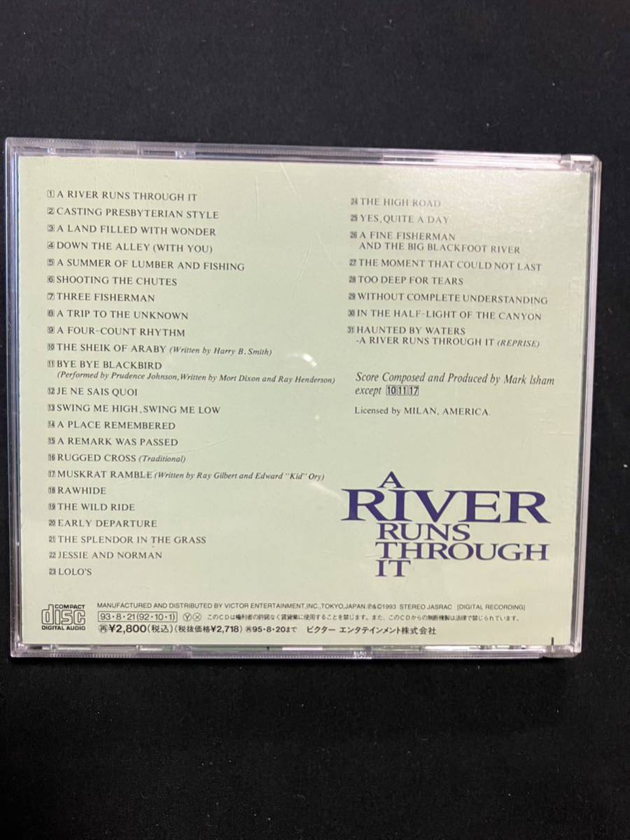 ZC1 A River Runs Through It/リバーランズスルーイット-日本盤サウンドトラック CD 帯付きの画像2