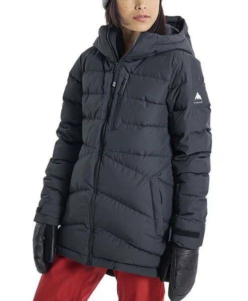 バートン レディース S スキー スノボージャケットBurton Loyll Down Jacket スノーボードウェアー ウェア ダウン 新品 女性 ブラック 絶版