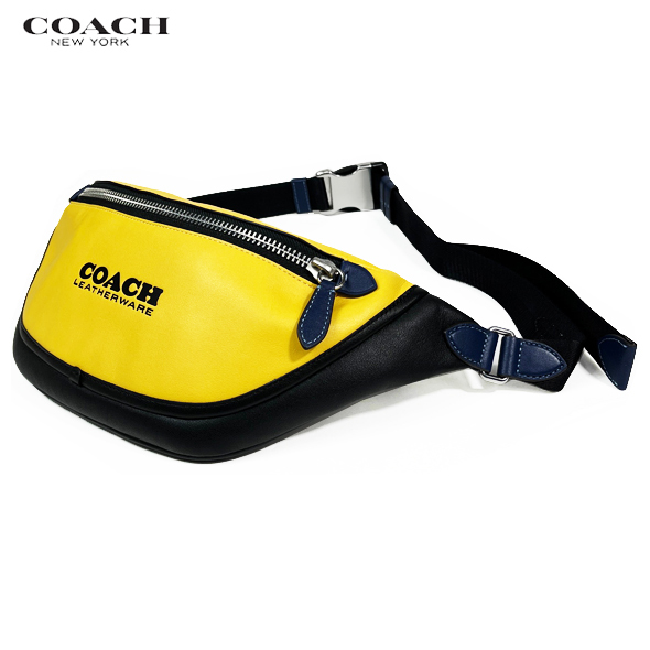 COACH Coach men's shoulder bag Cross body bag Lee g belt bag color block C5343 new work new goods limitation sale 