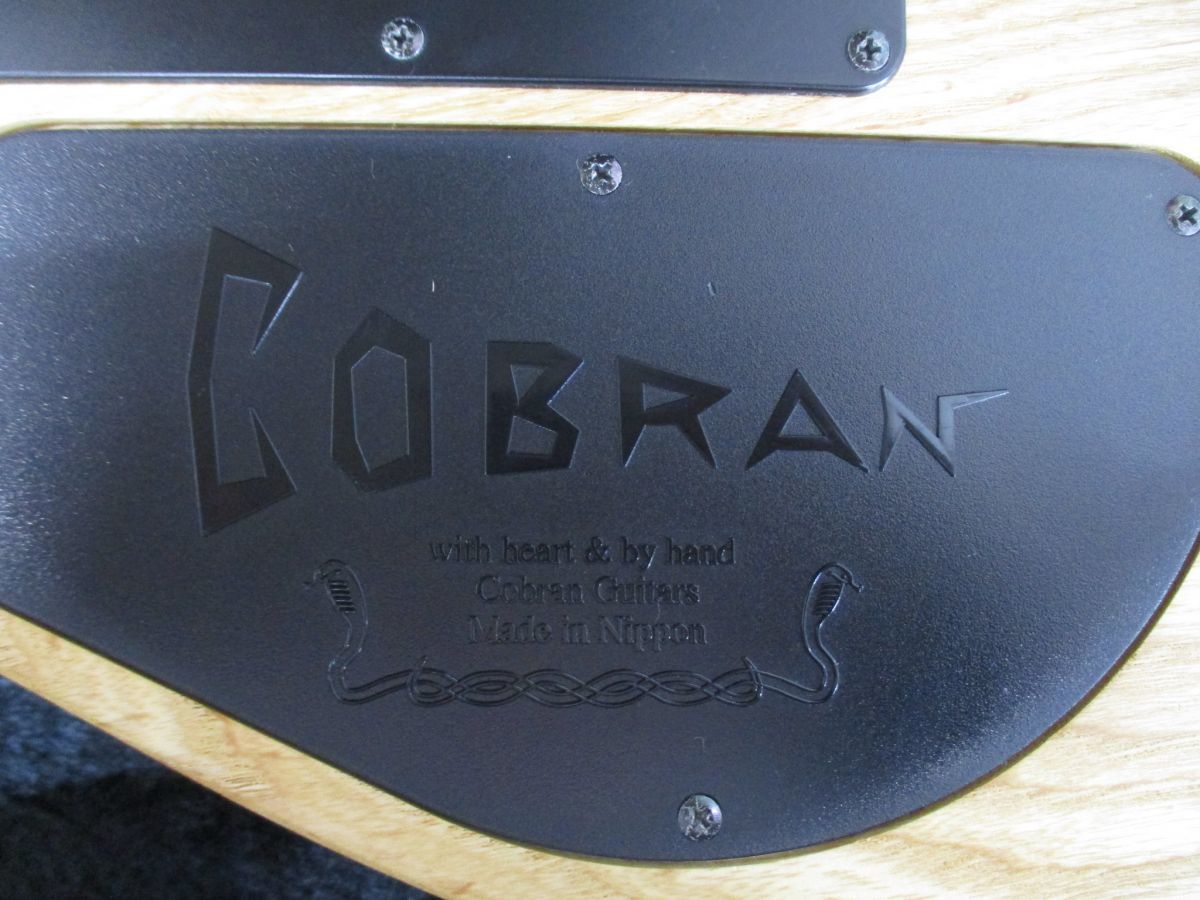 【同梱不可】COBRAN F-G4/コブラン/with heart & by hand-Cobran Guitars/A02110/日本製/エレキギター/B_画像8