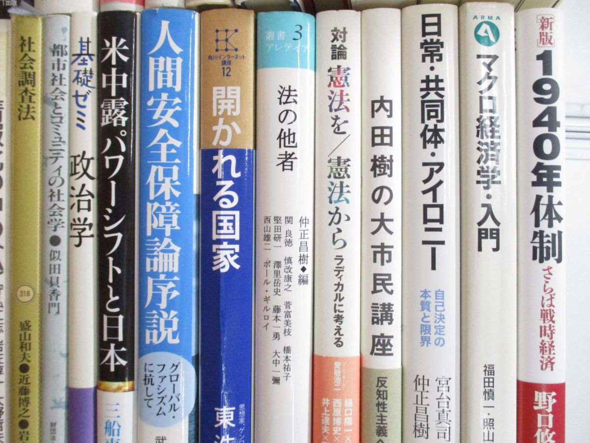 ■01)【同梱不可】政治・経済・社会学などに関する本まとめ売り約35冊大量セット/思想/デモクラシー/移民/NPO/マクロ/アイデンティティ/B_画像5