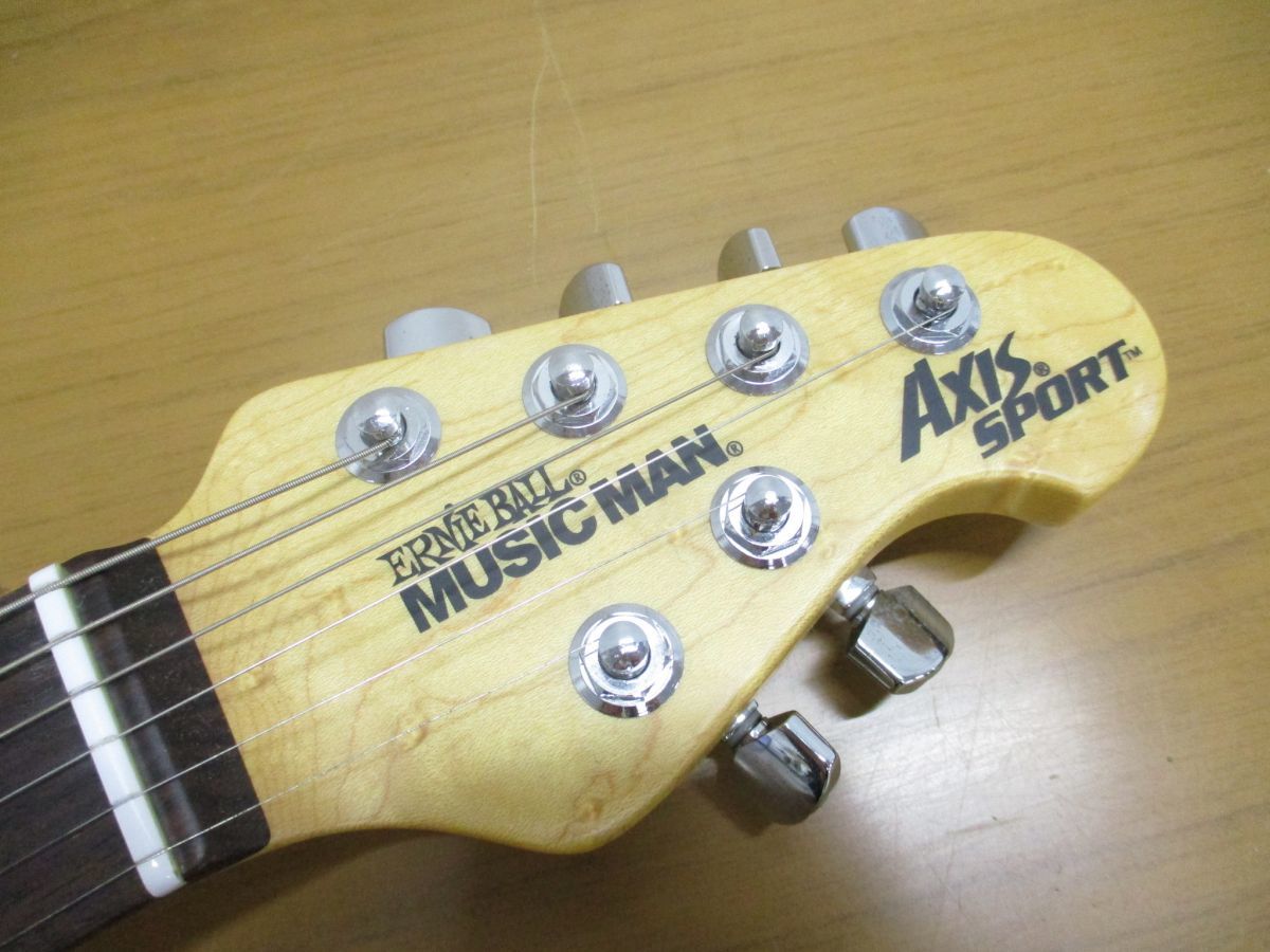 【1円〜・同梱不可】MUSICMAN AXIS SPORT/エレキギター/ERNIEBALL/ミュージックマン/アクシススポーツ/アーニーボール/ハードケース付き/B_画像6