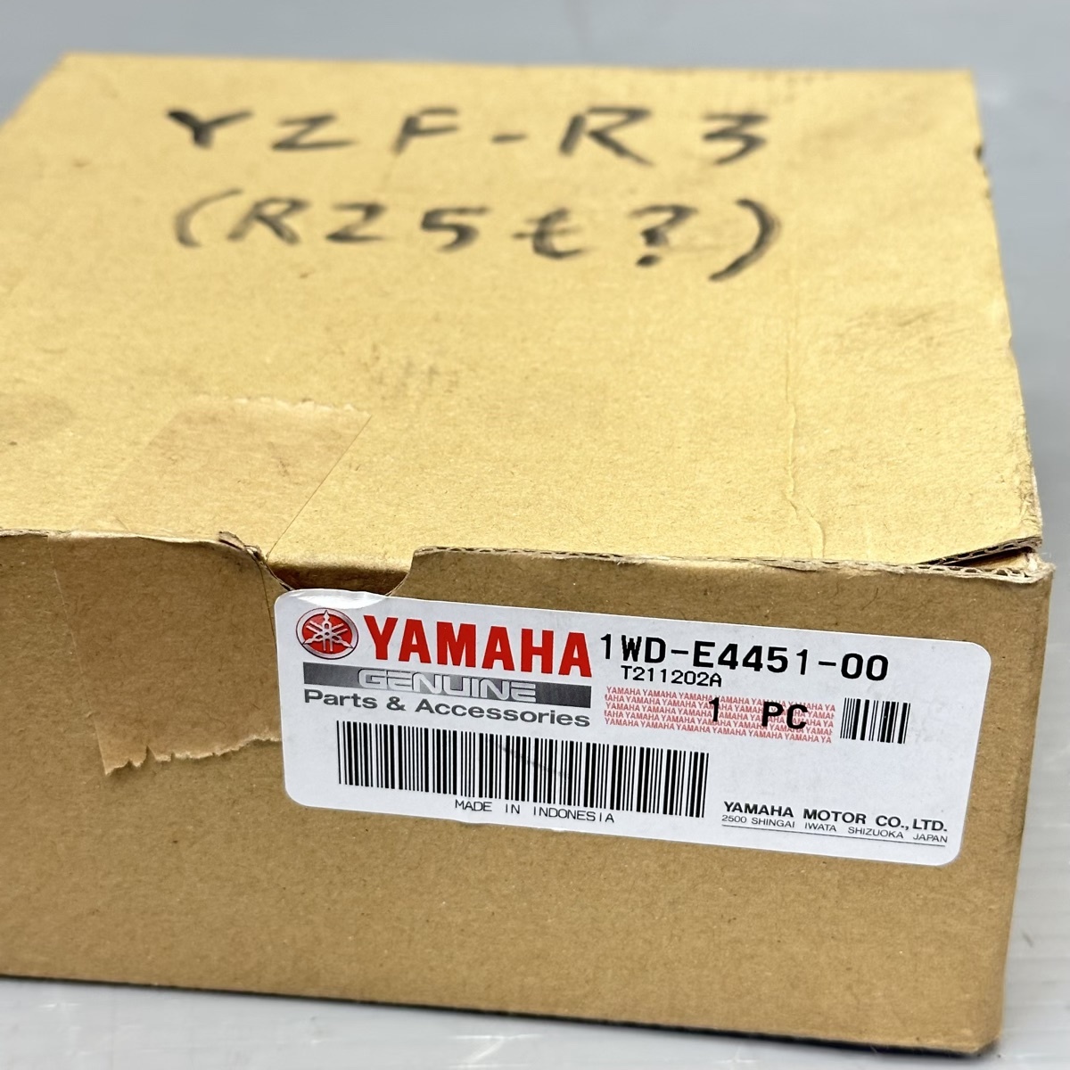 ヤマハ YZF-R3/25 純正 エアフィルター 1WD-E4451-00 231106MDS053の画像2