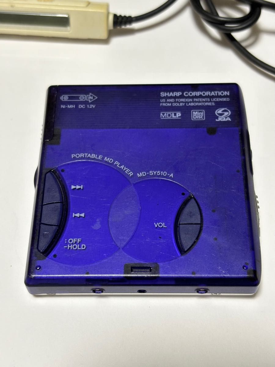 SHARP MDプレーヤー MD-SY510 ジャンク品|Yahoo!フリマ(旧 SHARP MDプレーヤー MD-SY510 ジャンク品|Yahoo!フリマ(旧