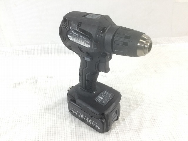 ☆未使用品☆Panasonic パナソニック 14.4V/18V 充電ドリルドライバー EZ1DD1J18D-B バッテリー2個(18V 5.0Ah)充電器+ケース 82208_画像5