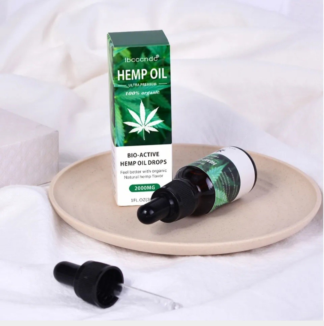 hemp oil HEMP OIL 30ml 100% organic 2000mg beginner oriented massage oil 