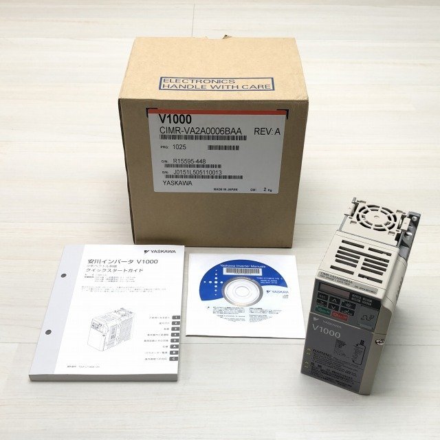 VA2A0006BAA V1000 インバータ 安川 【中古品】 ■K0033308_写真に映っているものが全てになります