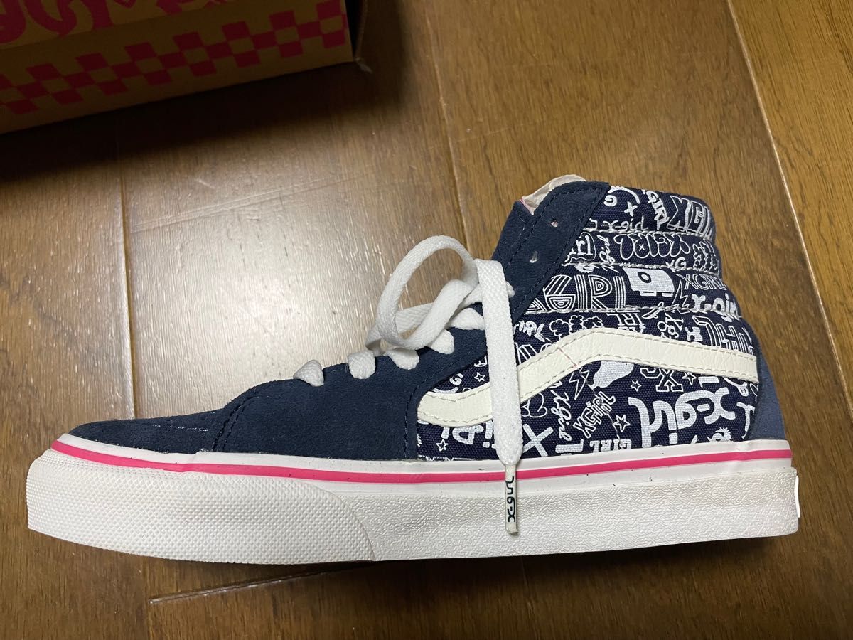 X-girl×VANSコラボ SK8-HI スニーカー 未使用品