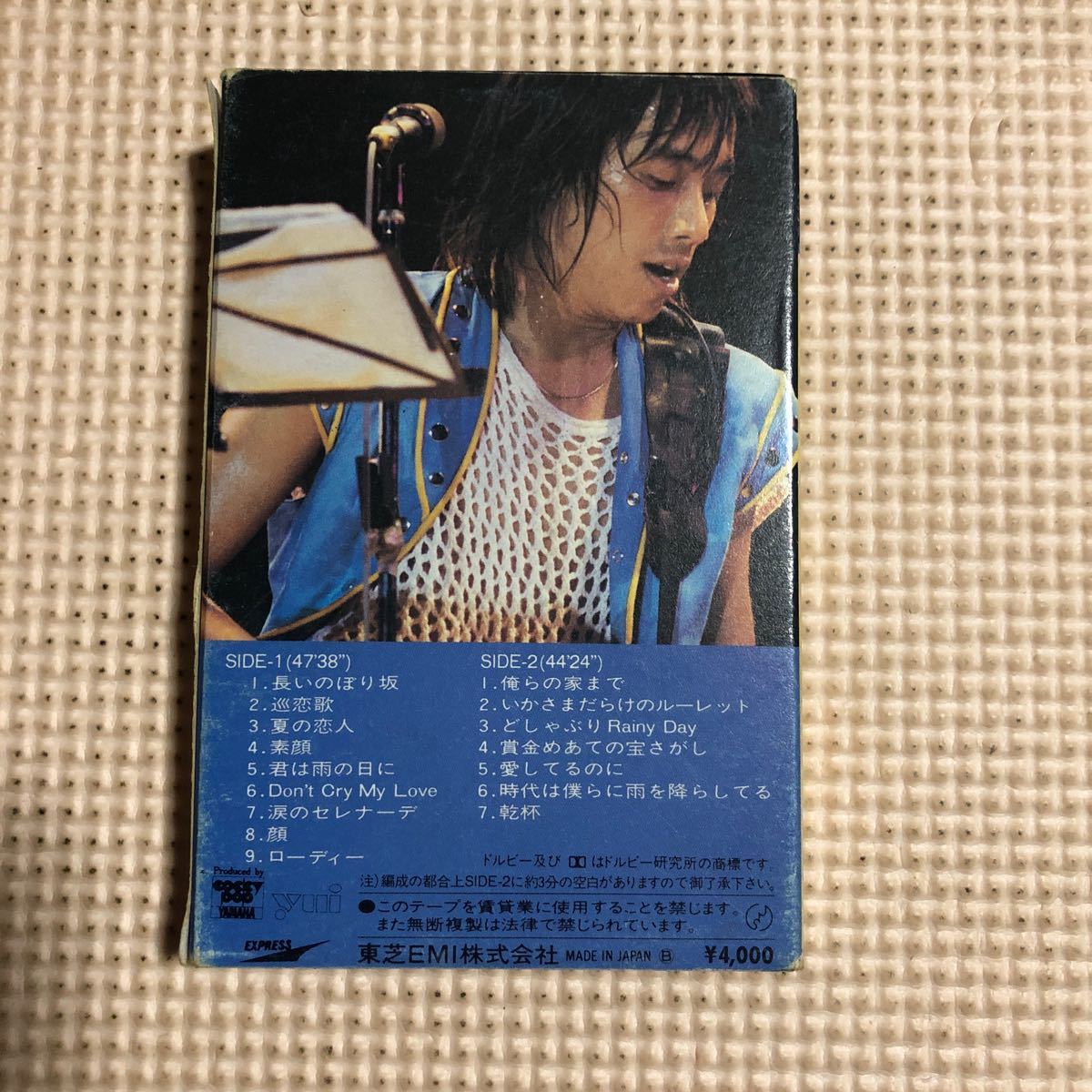 長渕剛　SUPER LIVE IN 西武球場　【2LP in 1cassette】国内盤カセットテープ■_画像3