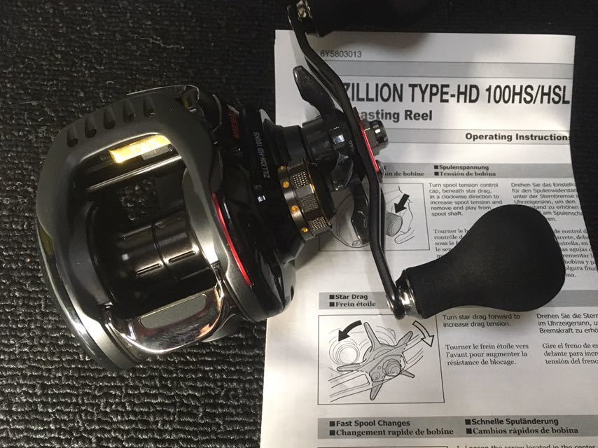 ダイワ USモデル ジリオン TYPE-HD 100HS 新品 日本未発売モデル ダイワ USモデル ジリオン TYPE-HD 100HS 新品 日本未発売モデル