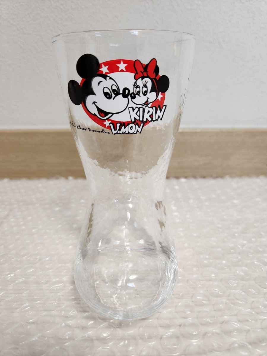 【ガラス扉棚保管】KIRIN LEMON キリンレモン ディズニーMickeyミッキーMinnieミニー ブーツグラス 硝子 ガラス グラス コップ Walt Disneyの画像7