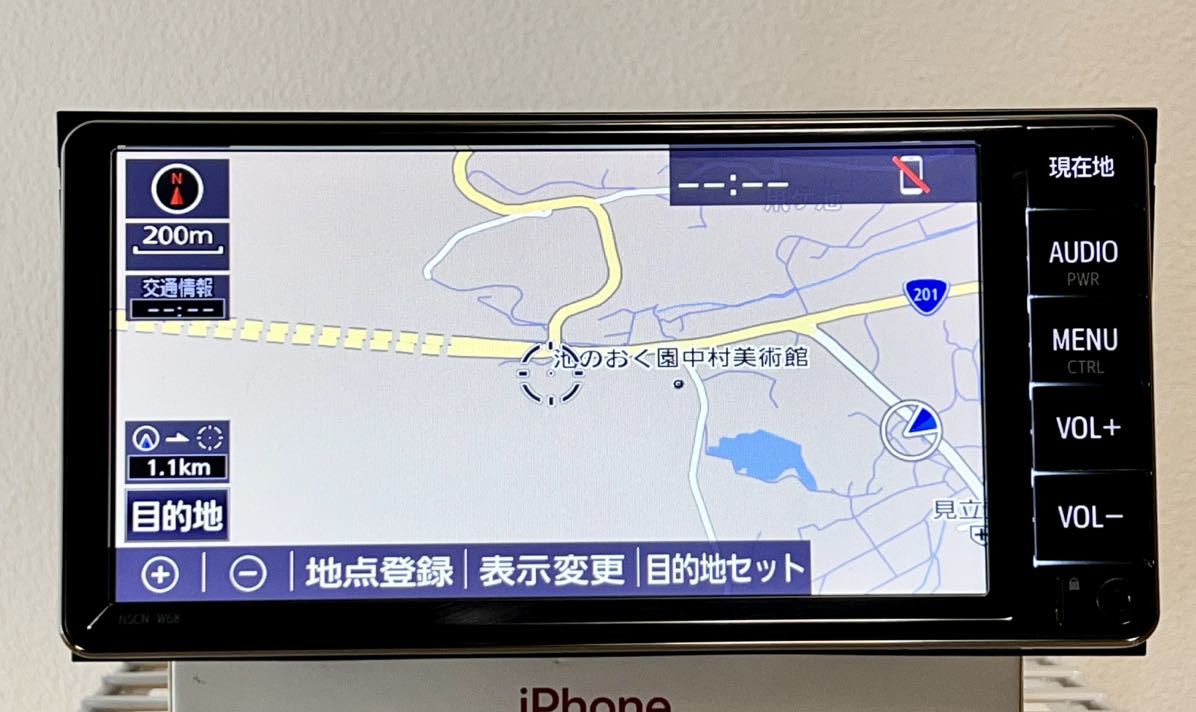 Yahoo!オークション - (綺麗)トヨタ純正ナビNSCN-W68 地図データ Yahoo!オークション - (綺麗)トヨタ純正ナビNSCN-W68 地図データ