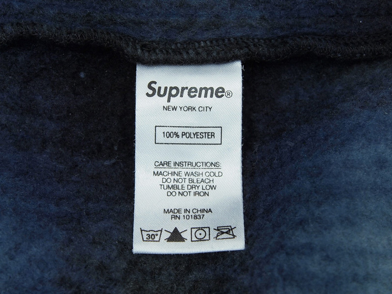 L サイズ 20AW Supreme Shadow Plaid Fleece Shirt シャドウ チェック フリース シャツ ジャケット プレイド Blue ブルー シュプリーム FT_画像4