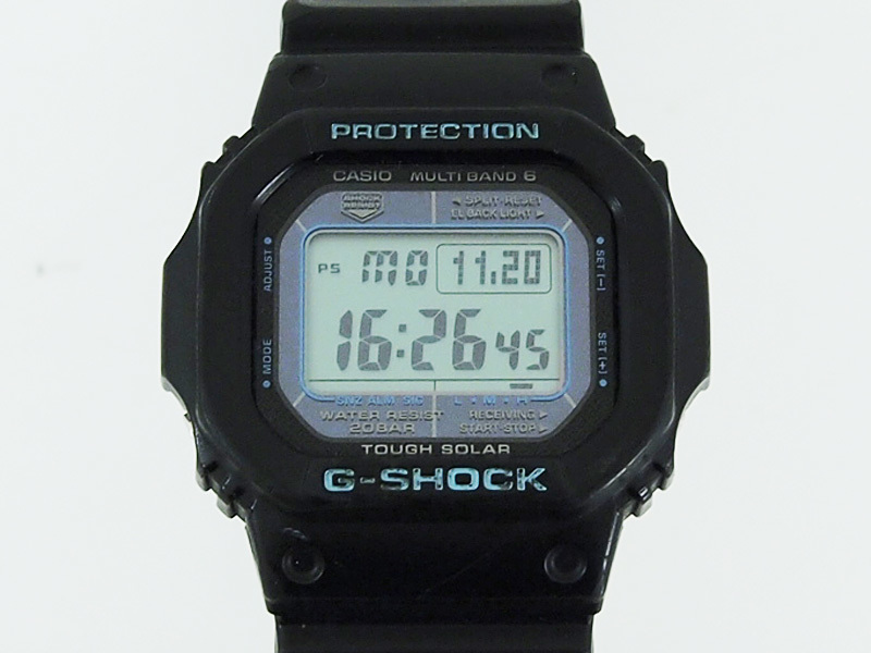 完動品 G-SHOCK GW-M5610BA-1JF Gショック タフソーラー 電波受信 電波ソーラー 黒 ブラック BLACK スピード CASIO カシオ F_画像1