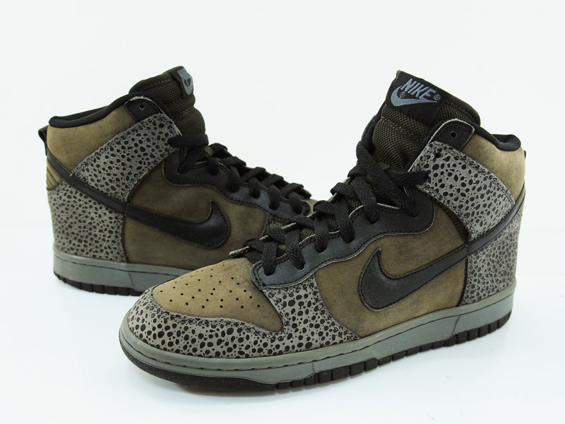 26cm 2004年 NIKE DUNK HIGH PREMIUM SAFARI ダンク ハイ サファリ HI SABLE GREEN ナイキ US8 306968-201 F_画像1