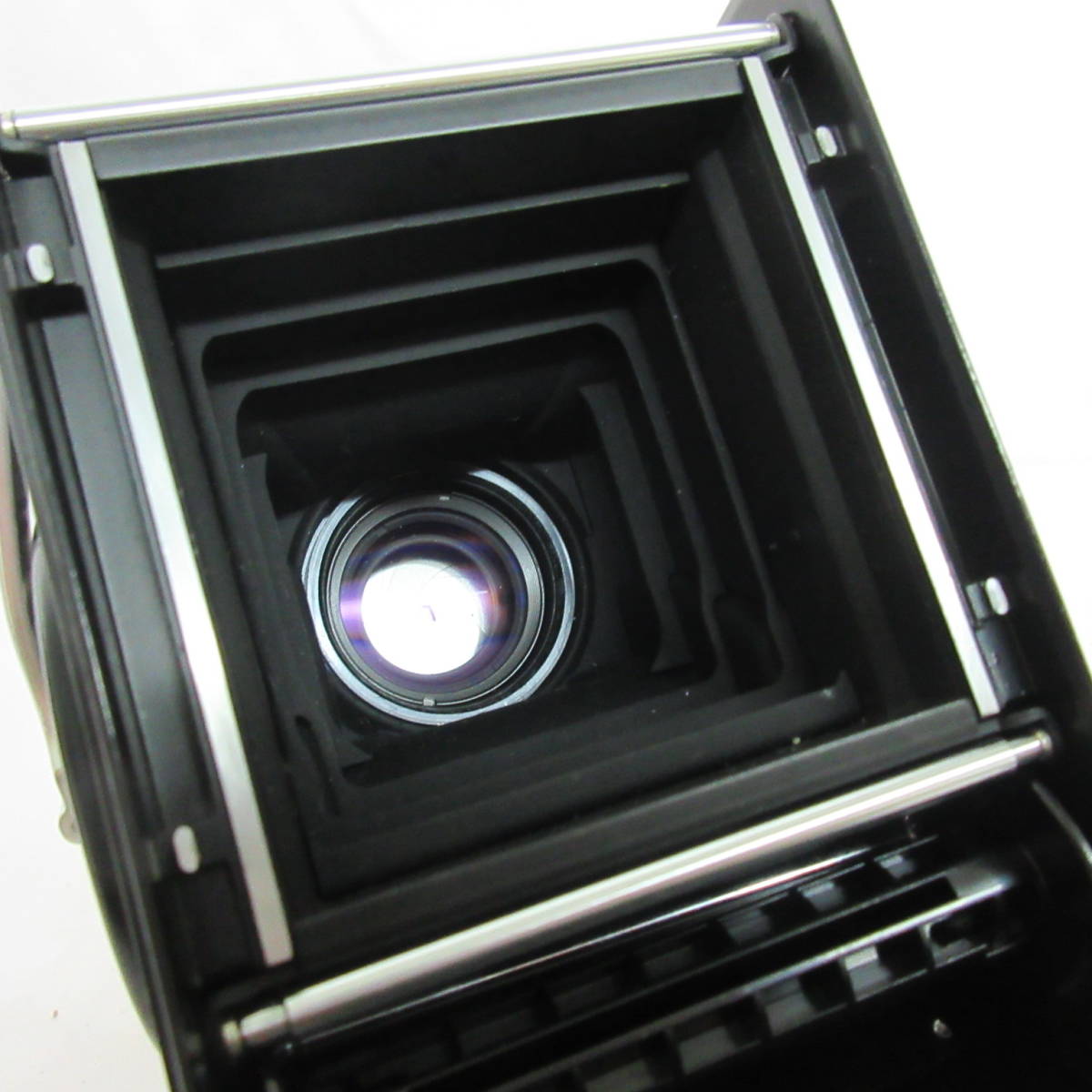 11-6　Rollei　ローライフレックス　3.5F プラナー75㎜　F3.5　二眼レフカメラ　純正ケース付　_画像10