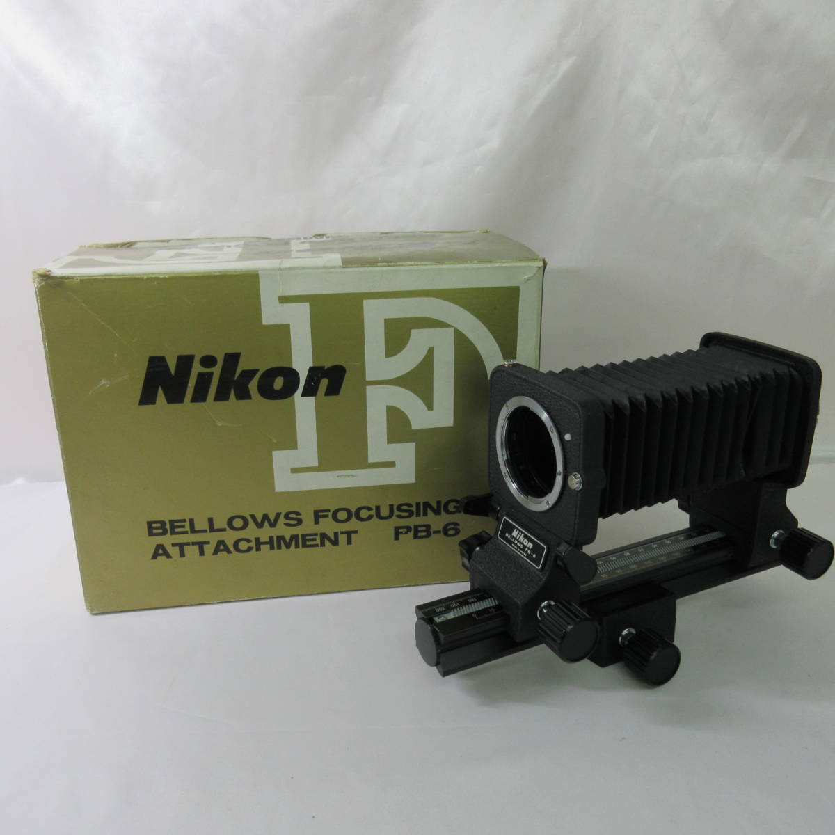 (15-5)　NIKON/ニコン　Nikon　BELLOWS　PB-6　カメラアクセサリー　箱付き_画像1