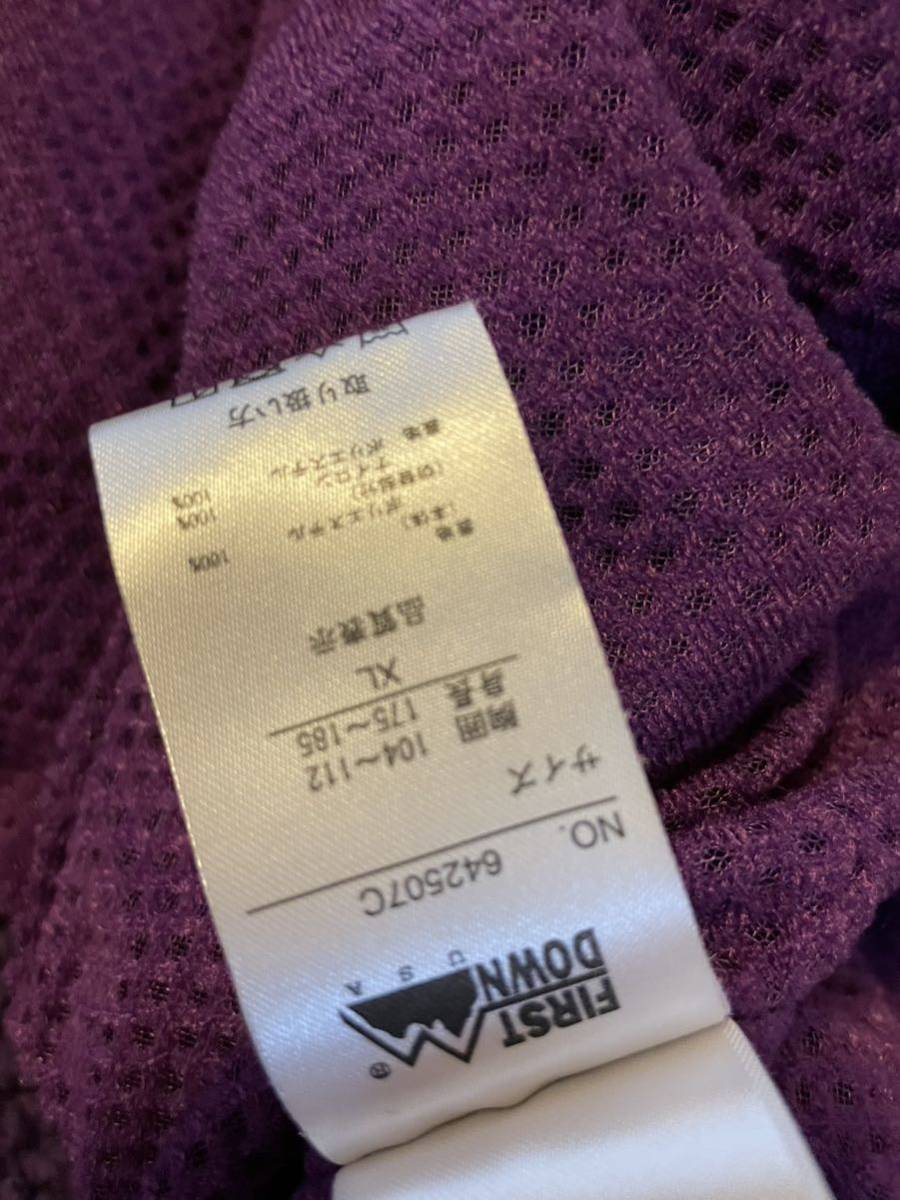 ファーストダウン FIRST DOWN フリースジャケット フリークス ボア _画像6