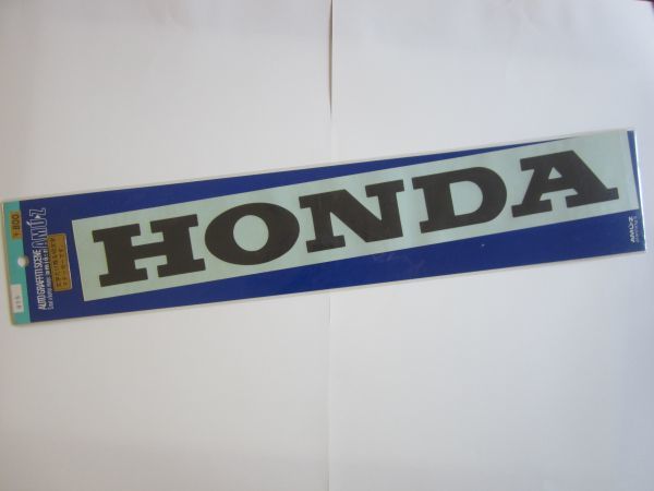 【特大】HONDA ホンダ 切文字 ステッカー/当時物 自動車 バイク オートバイ 大きい デカール SB01_画像1