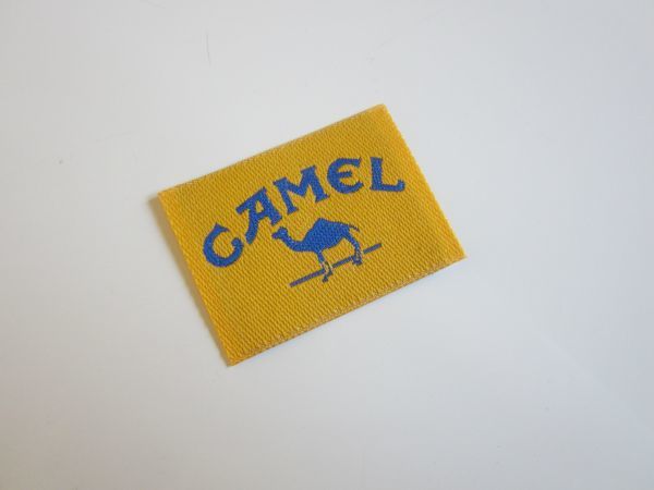 CAMEL キャメル タバコ ロゴ 折タグ/ワッペン 自動車 バイク レーシング スポンサー 企業 157_画像1