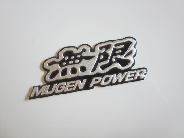 無限 MUGEN POWER プレート ステッカー/デカール 自動車 バイク オートバイ S85_画像3