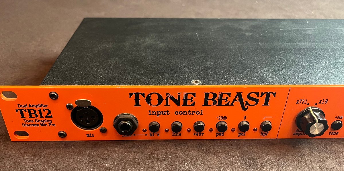 【1円】Warm Audio TB12 Tone Beast プリアンプ_画像2