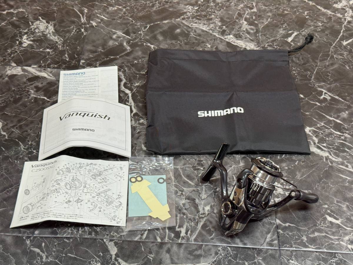 【中古/リール】SHIMANO シマノ ’19 Vanquish ヴァンキッシュ C2500SXG / スピニングリール_画像3