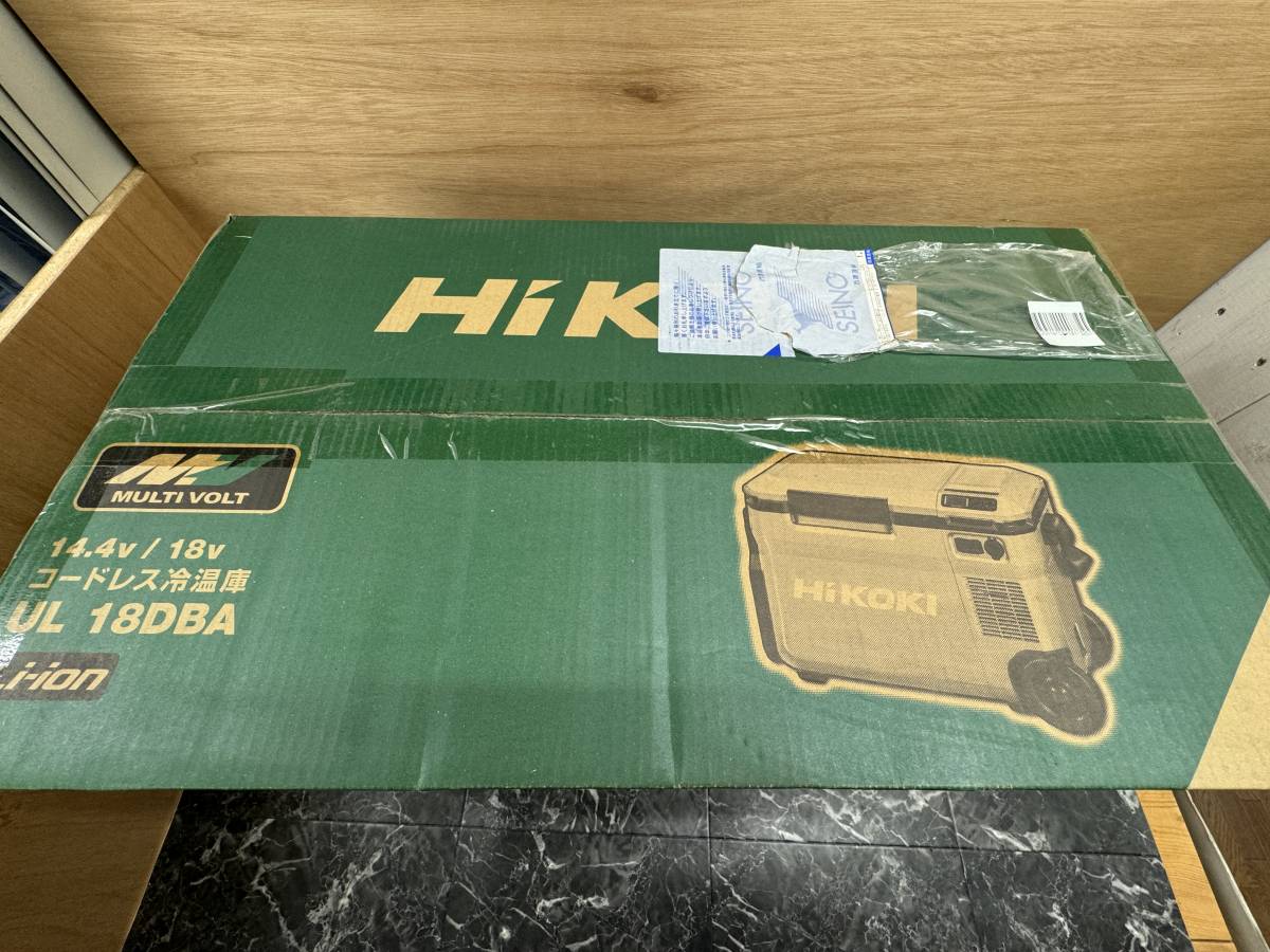 未開封/未使用】HiKOKI ハイコーキ コードレス冷温庫 UL18DBA(WMGZ