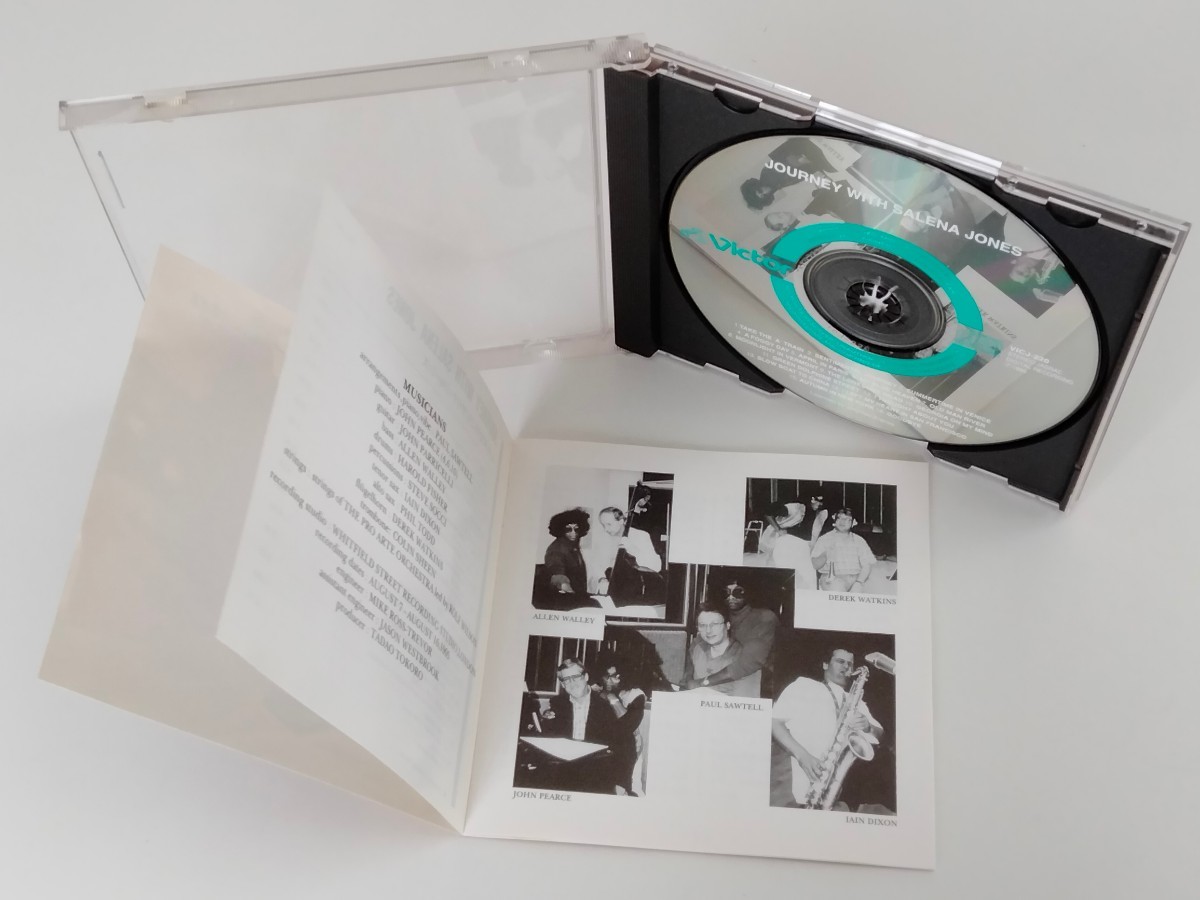 【20bitK2高音質盤】 サリナ・ジョーンズ / A列車で行こう Journey With Salena Jones CD ビクター VICJ220 95年盤,スタンダード名曲集_画像5