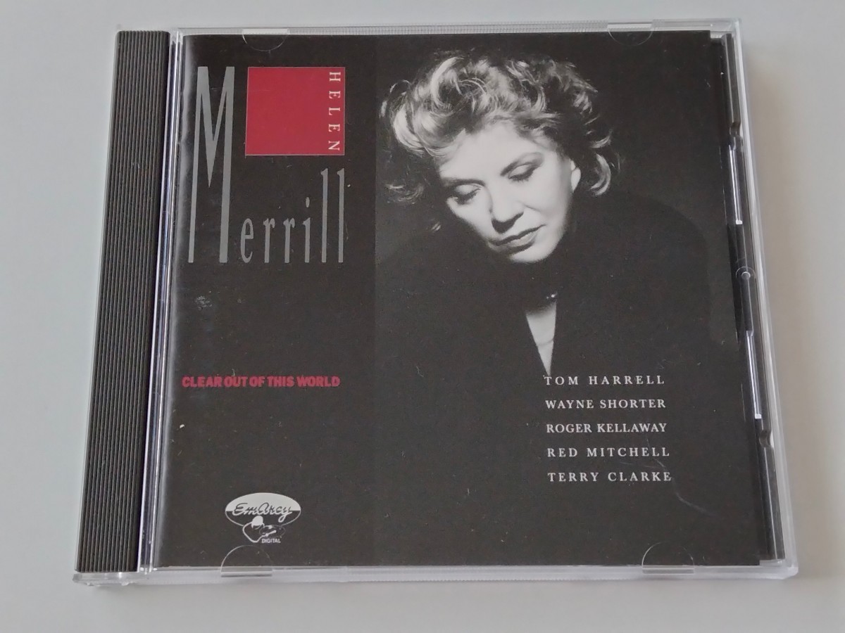 【廃盤日本盤】ヘレン・メリル Helen Merrill/ Clear Out Of This World CD PHCE5046 91年録音作,Tom Harrell,Roger Kellaway,Red Mitchell_画像1